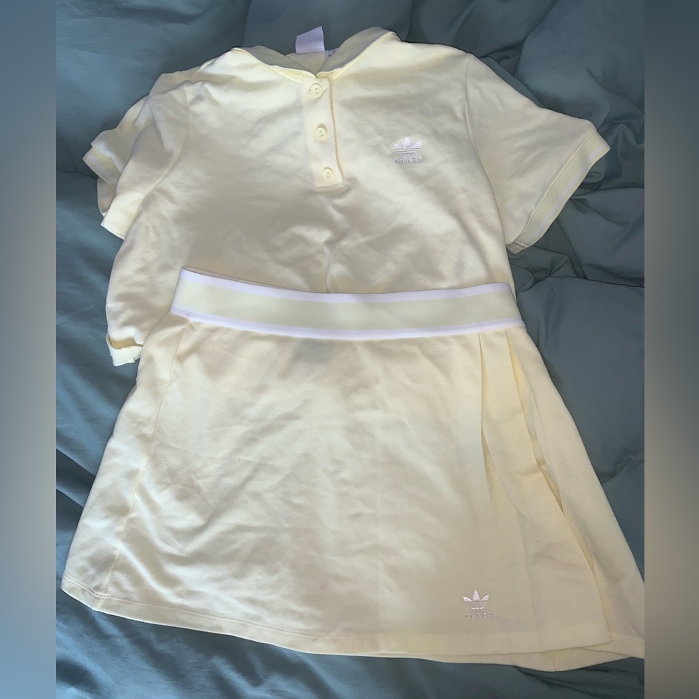 Polo and tennis skirt set